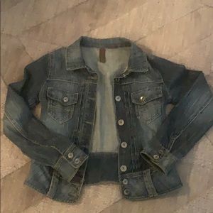 benetton jean jacket M size 7/8